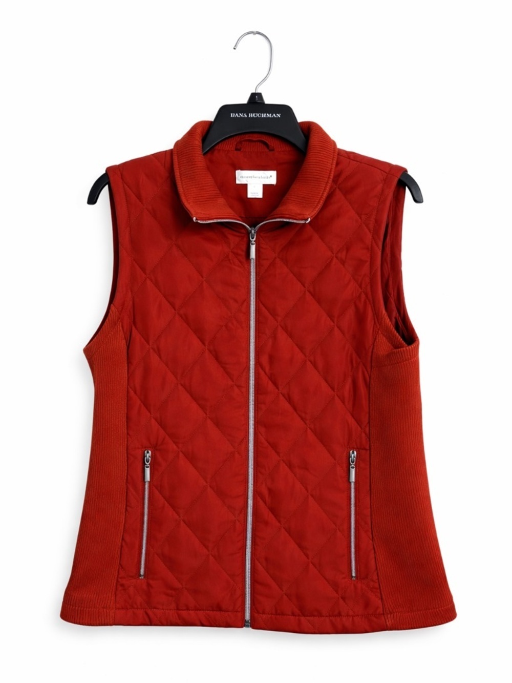 Christopher & Banks Quilted Jacket Women’s Large Full Zip Lightweight Vest